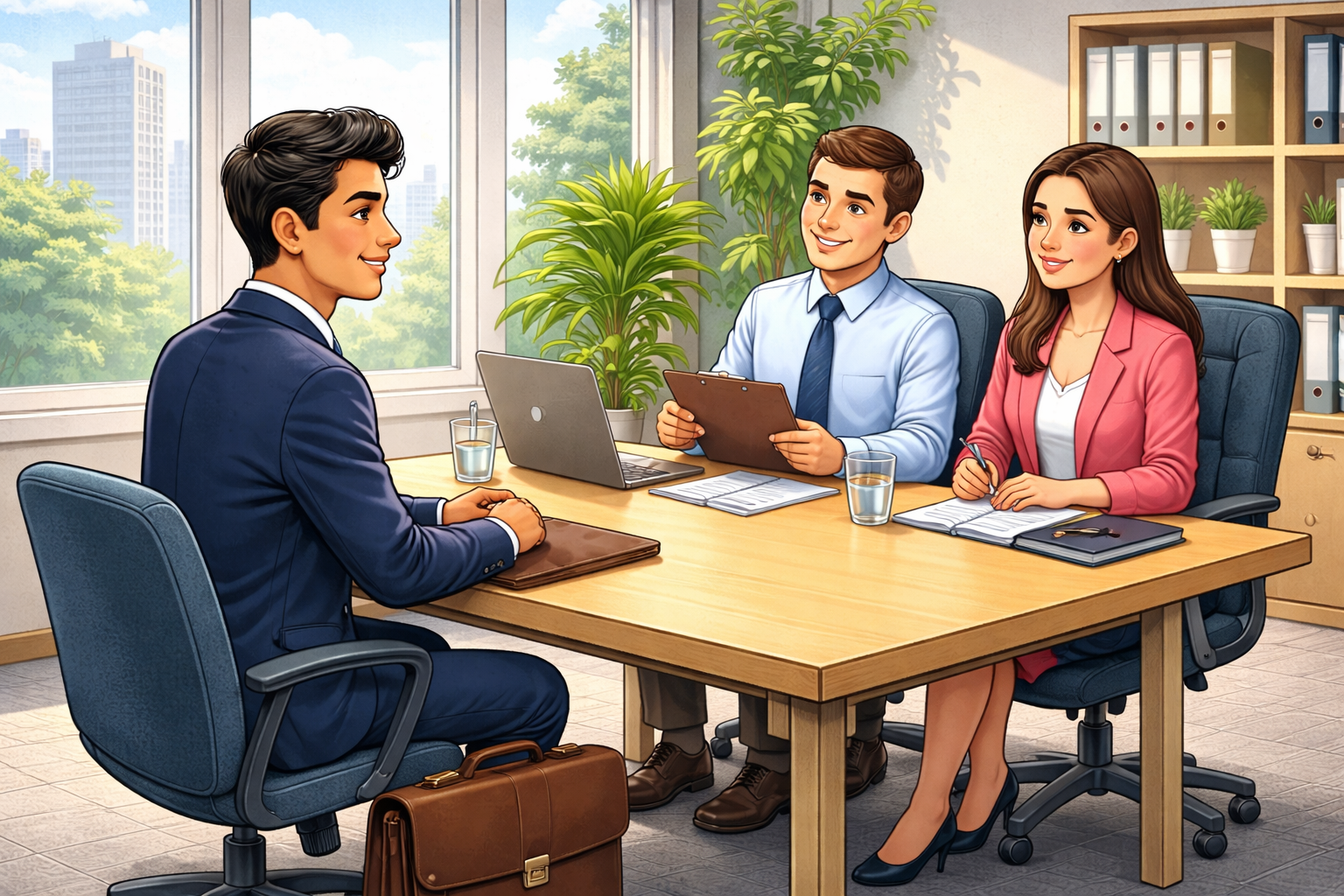 Job Interview in English and Tamil